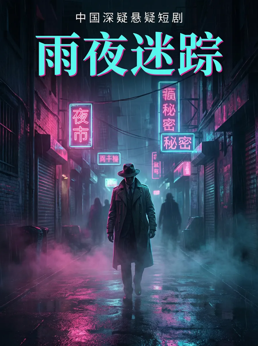 好先生 悬疑追踪短剧 - 雨夜迷踪海报